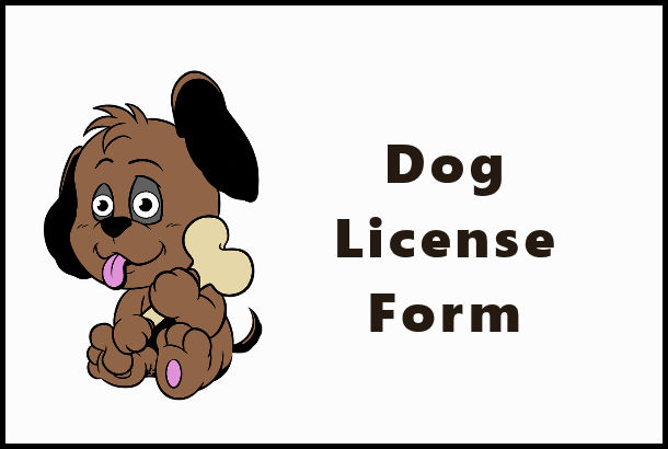 Dog License Form